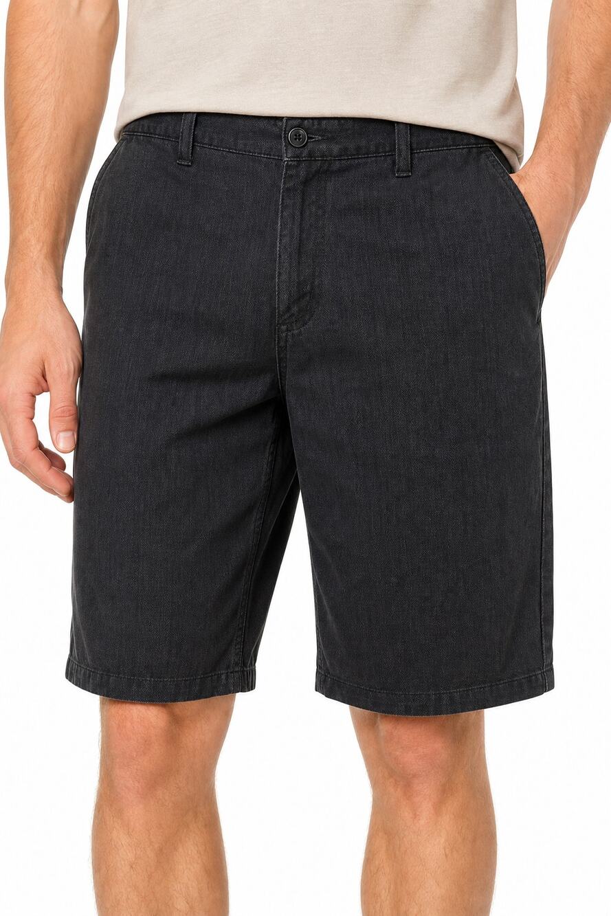 Tommy Bahama Mens Herringbone Silk Blend Flat Front Shorts Size 35 Golf Resort